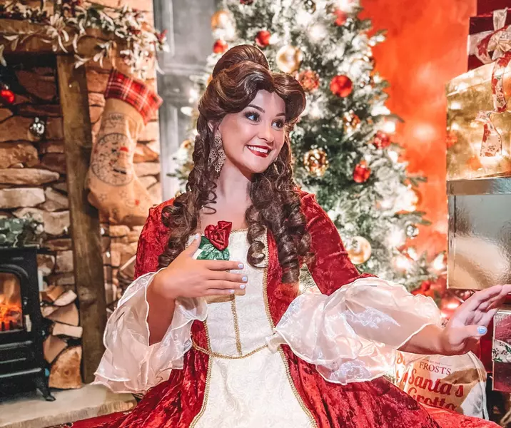 Christmas Afternoon Tea with Princess Beauty