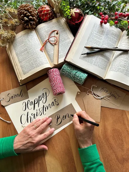 Christmas Calligraphy Workshop