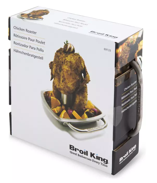 Broil King Stainless Steel Chicken Roaster With Pan - image 5