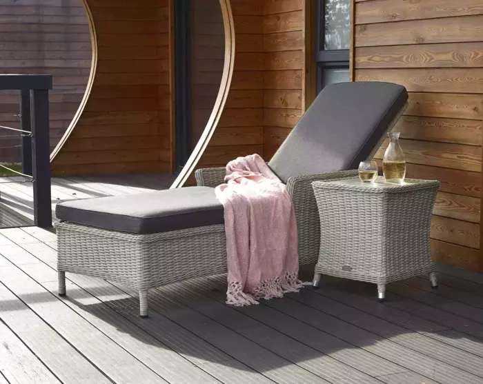 Chatsworth Sun Lounger With Coffee Table - image 3
