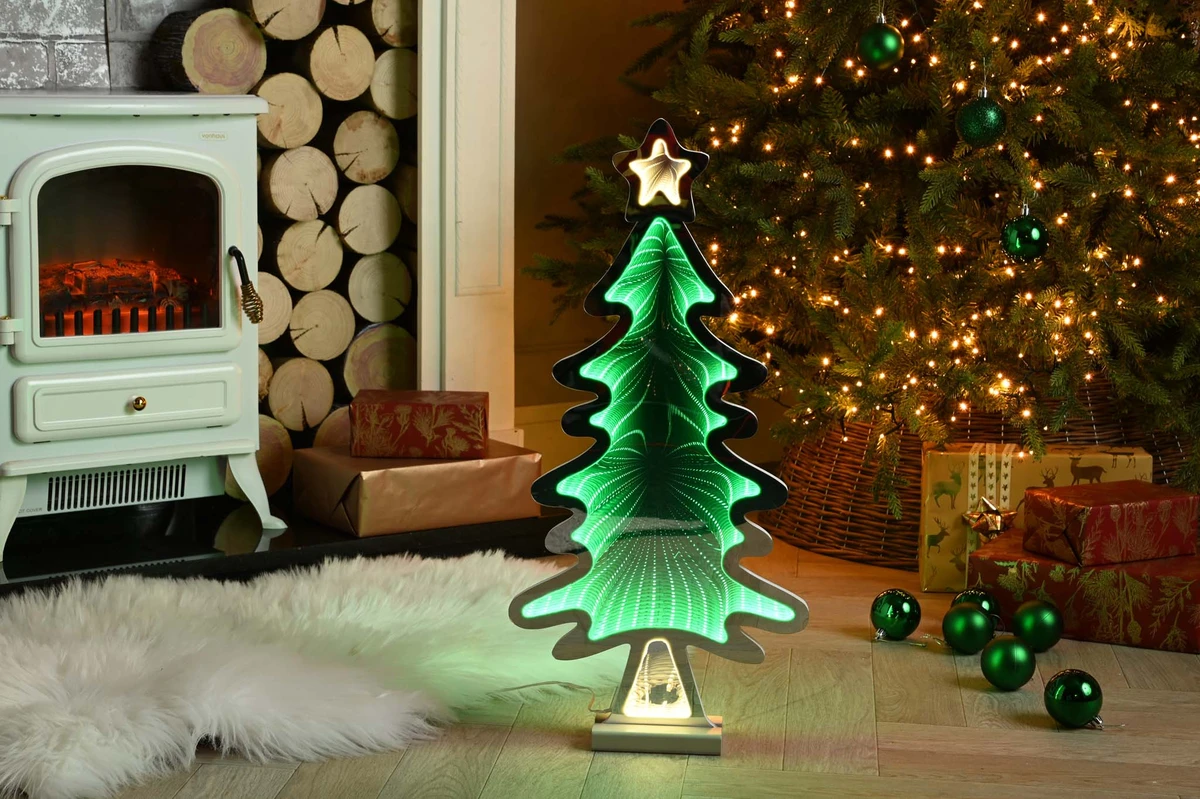 Christmas Tree Infinity Light - 60cm