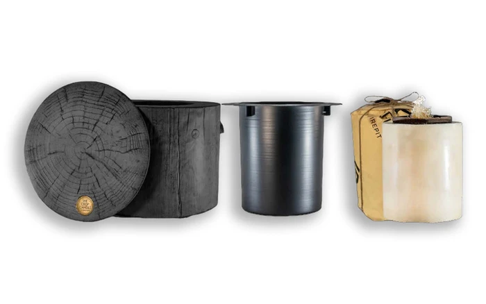 El Fuego Black Firepit & Refill - image 2