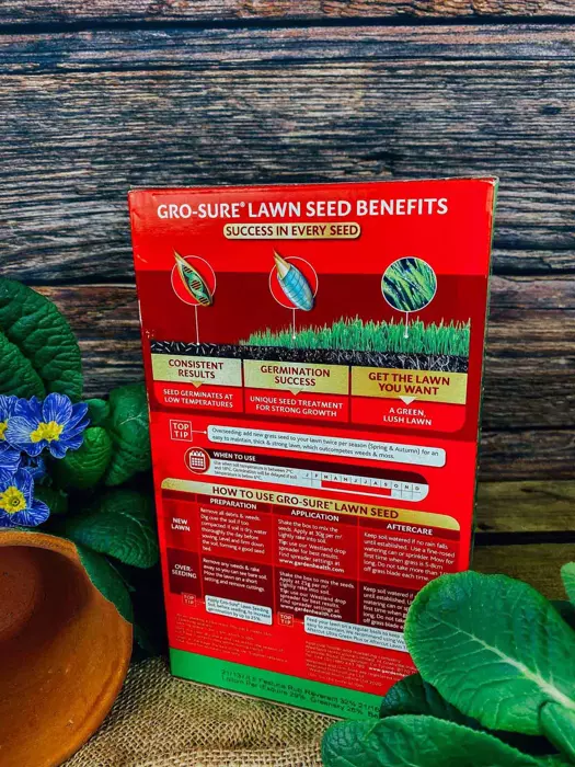 Gro-Sure Fast Acting Lawn Seed 10m2 + 30% Extra Free - image 2