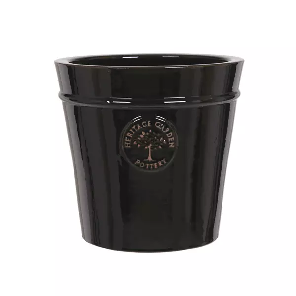 Heritage Pot - Black - 20cm