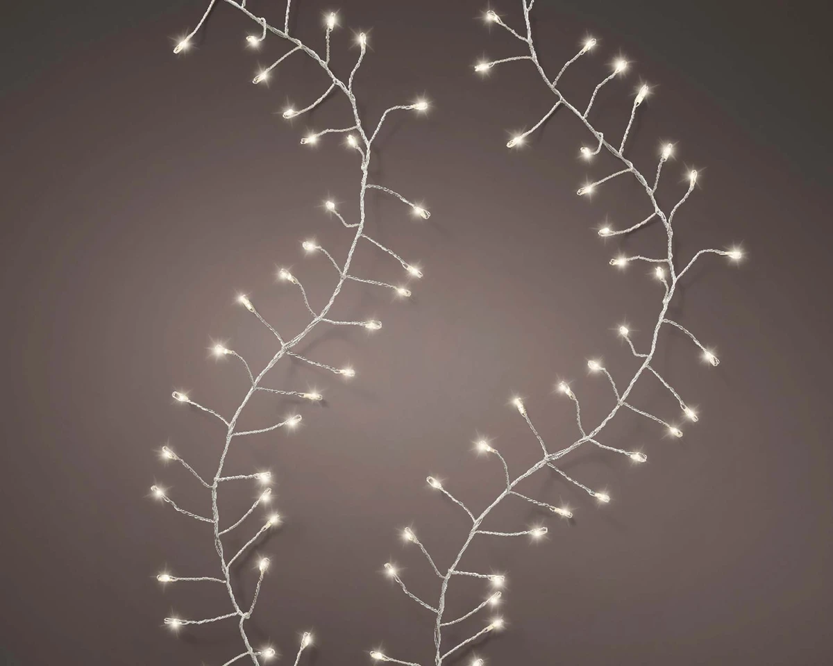 LED Compact Door Garland - Warm/Cool White