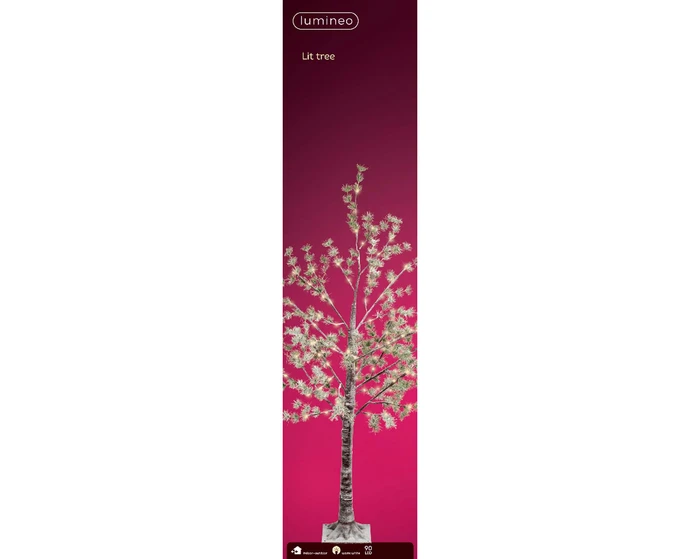 LED Snowy Fir Tree - 1.5m - image 2