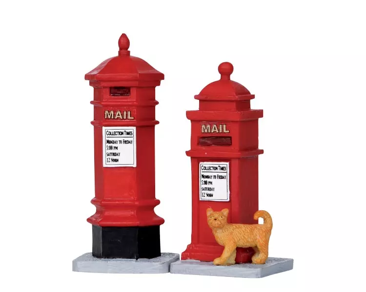 Lemax - Victorian Mailboxes - set of 2