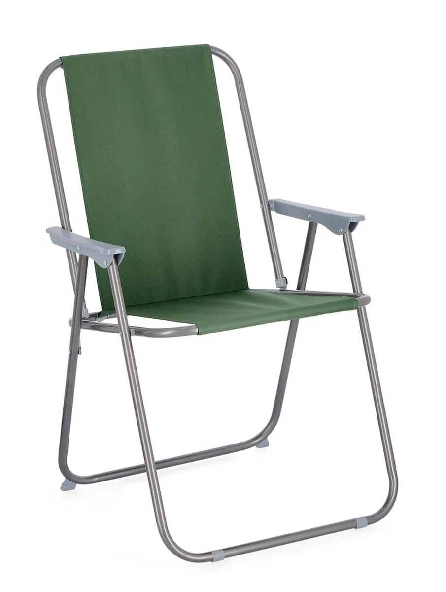 Malibu Green Chair with Armrests