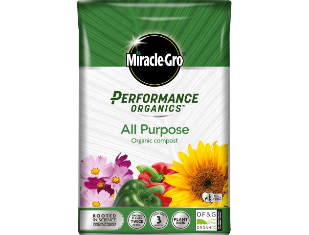 Miracle-Gro Perform Org Ap Compost 40L