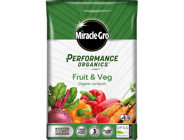 Miracle-Gro Perform Org F&V Compost 40L