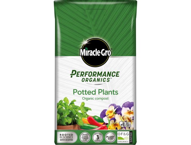Miracle-Gro Perform Org Pot Compost 20L