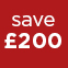Red - save 200