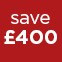 Red - save 400