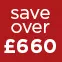 Red - save over 660