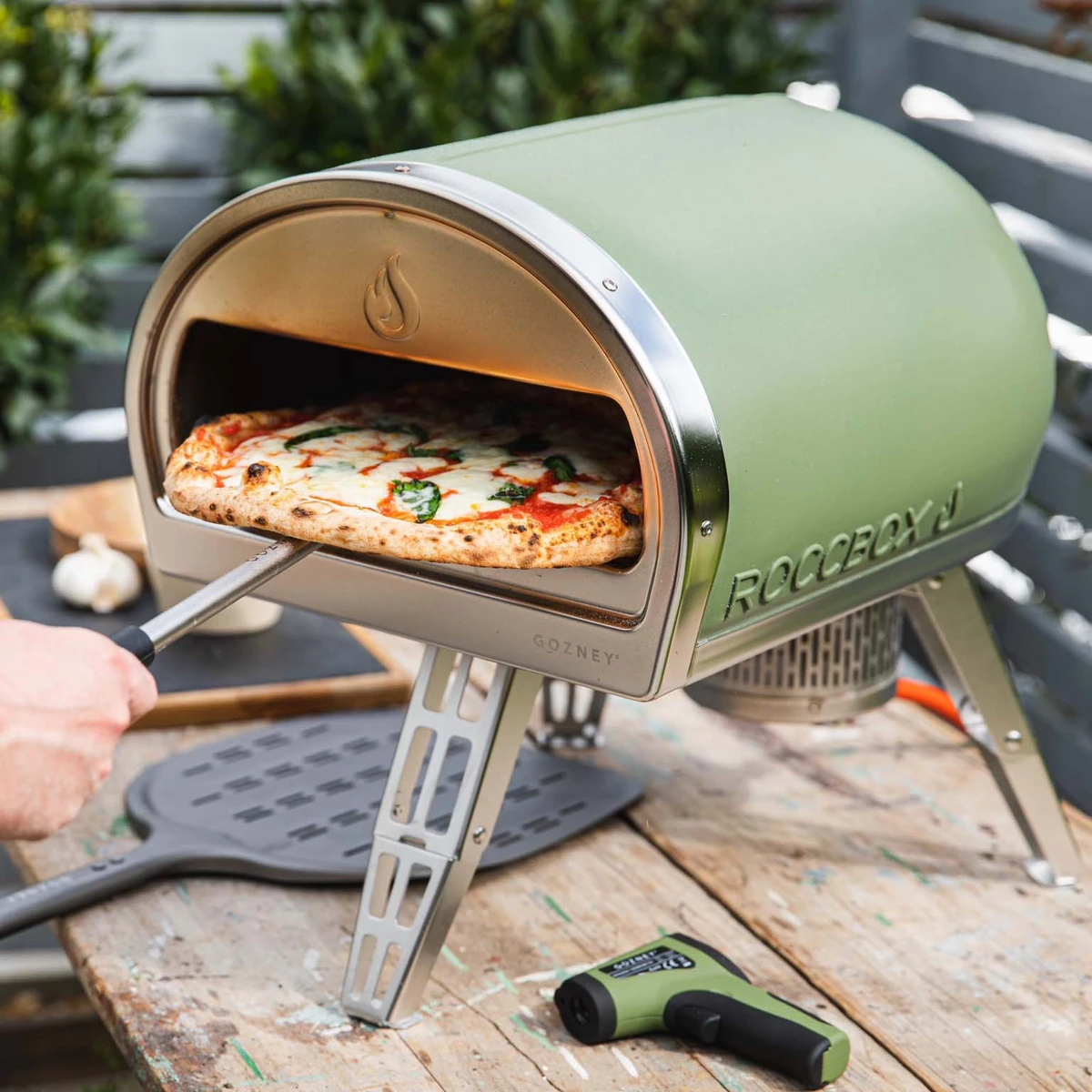 Gozney Roccbox Pizza Oven - Olive Green - image 1