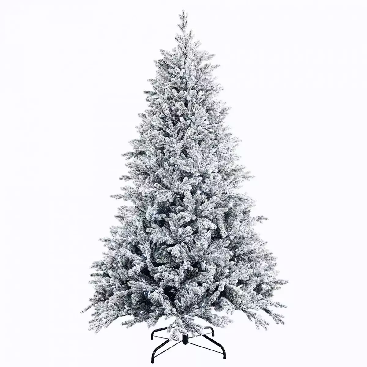 Snowy Hamilton Spruce Christmas Tree Pre-Lit - 6.5ft - image 1