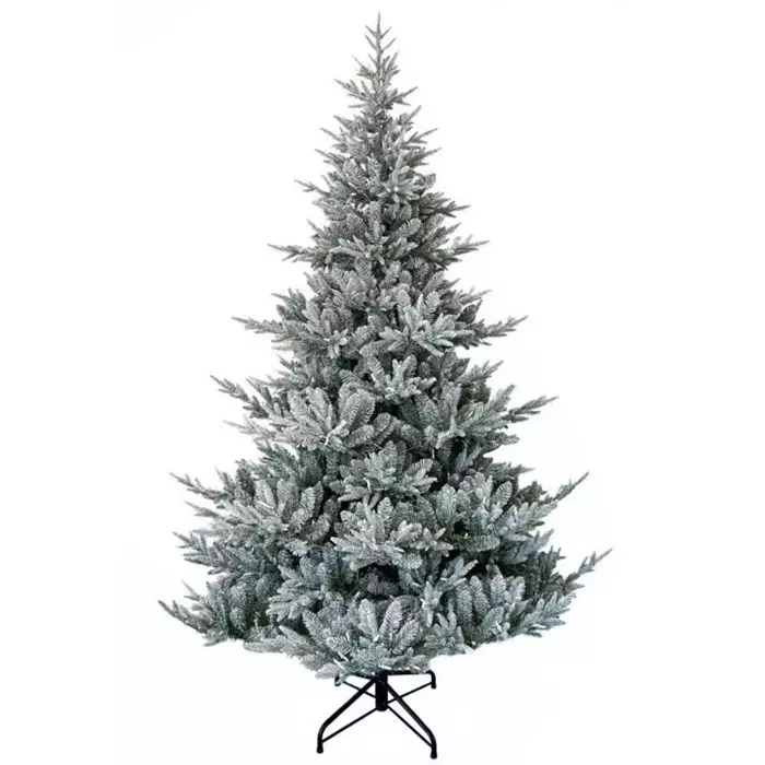 Snowy St Francis Christmas Tree - 7.5ft - image 1