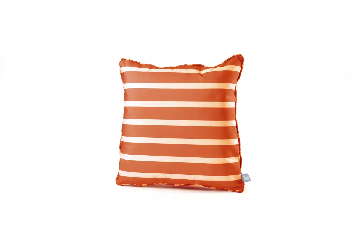 Splash-proof Cushion - Awning Stripe Orange