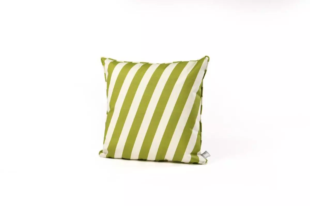 Splash-proof Cushion - Oblique Stripe Olive