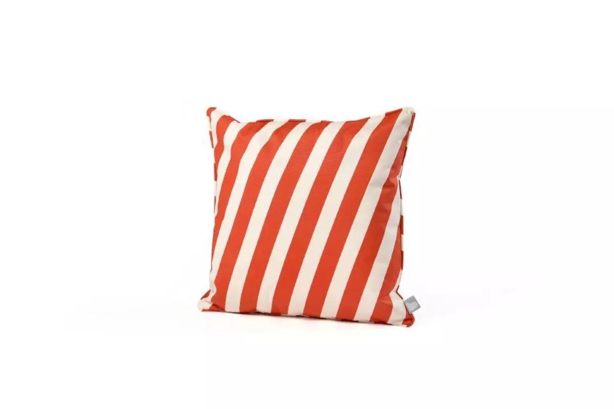 Splash-proof Cushion - Oblique Stripe Orange