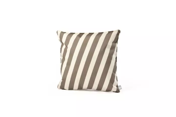 Splash-proof Cushion - Oblique Stripe Silver Grey - image 1
