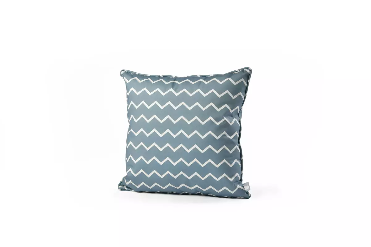 Splash-proof Cushion - Zigzag Sea Blue