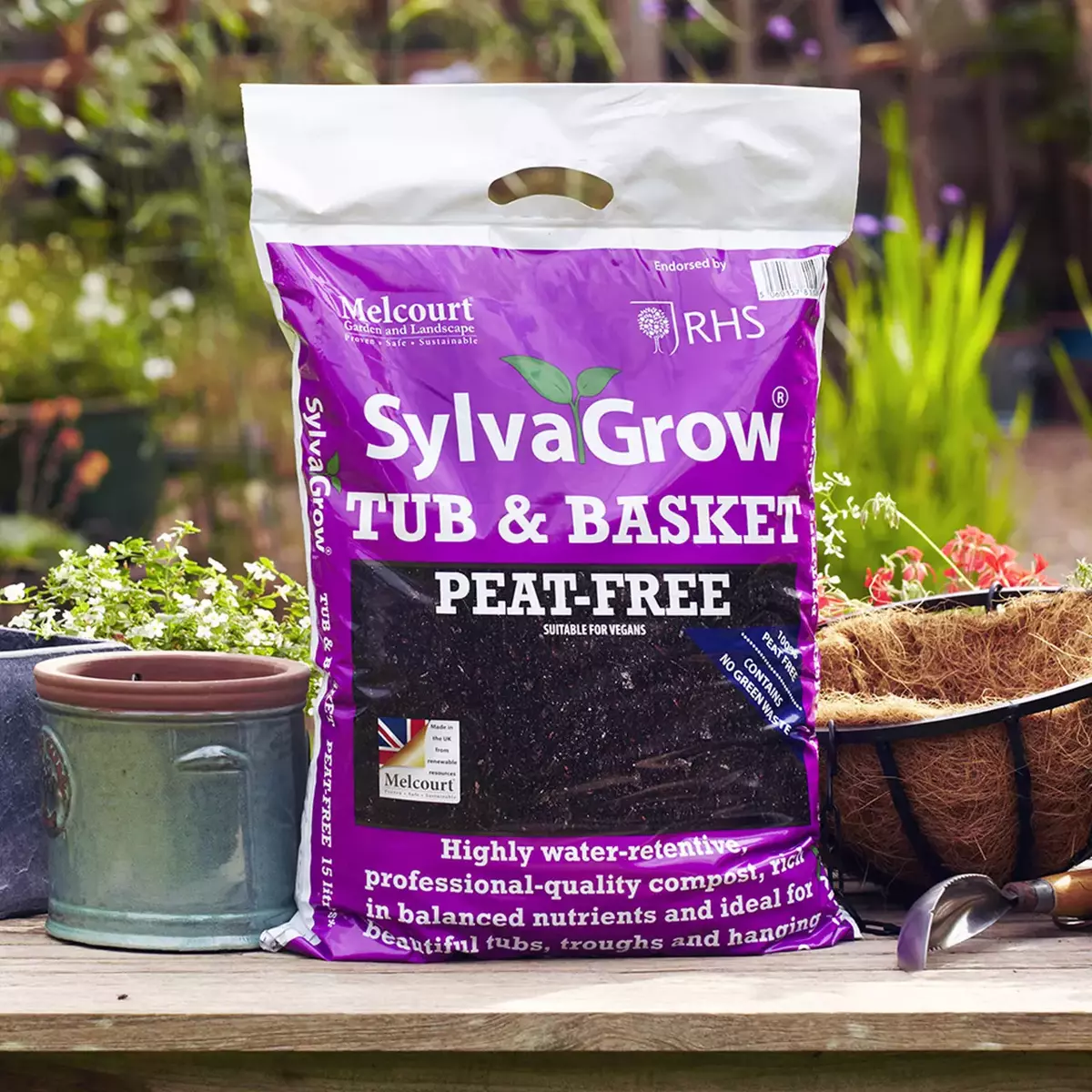 SylvaGrow Tub & Basket - 15L