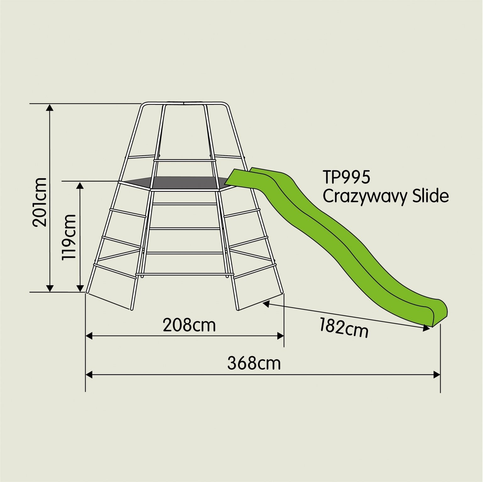tp crazywavy slide set