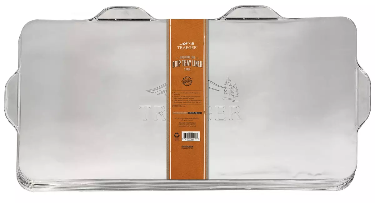 Traeger Drip Tray Liners Timberline 1300 Frosts
