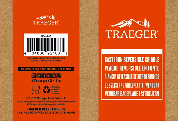 Traeger Reversible Cast Iron Griddle - image 3