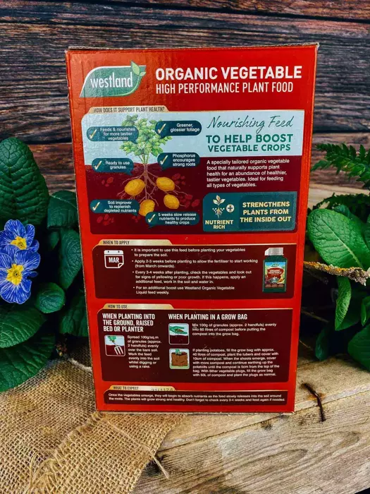 Westland Organic Vegetable Feed - 1.5kg - image 2